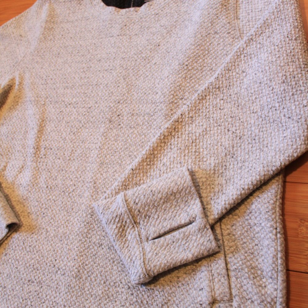 Duluth Women's Medium Cottagecore Sweatshirt Pocket Thumbholes M L Cozy - Picture 4 of 8